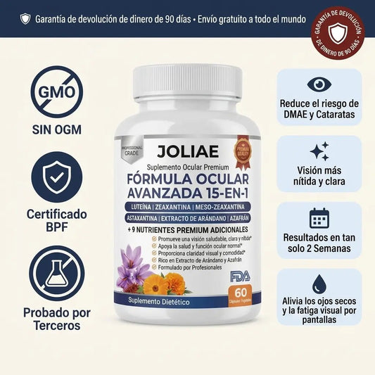 Fórmula Avanzada para los Ojos 15 en 1
