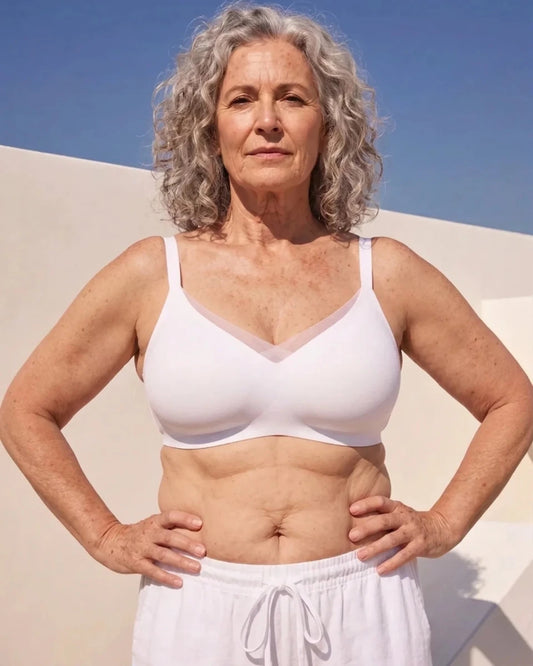 Sistema De Sujetador De 3 Pasos Para La Menopausia Y La Flacidez Mamaria