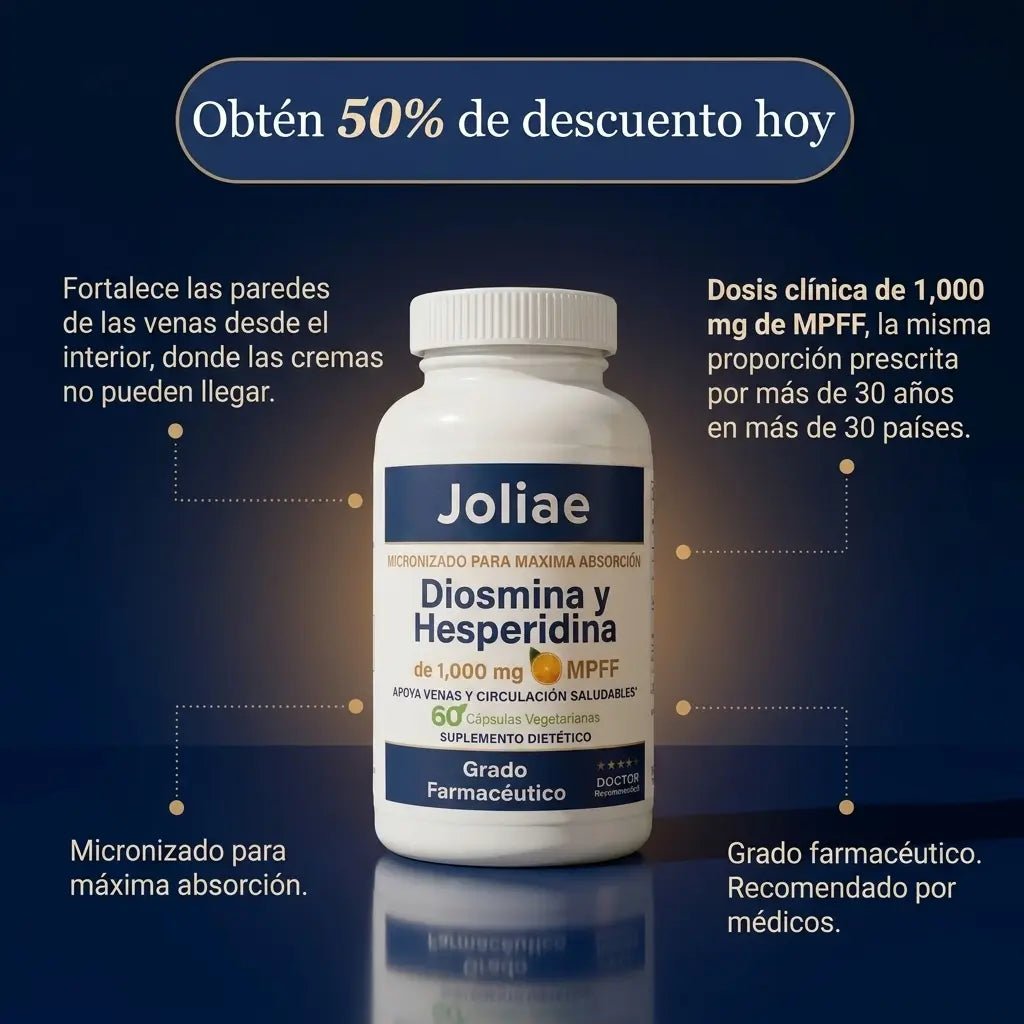 Cápsulas De Diosmina Y Hesperidina