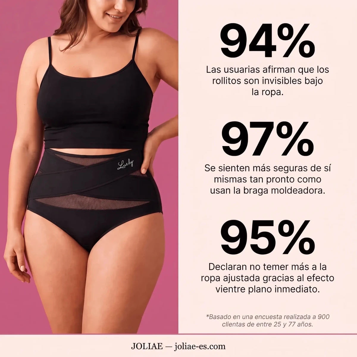 Faja Modeladora de Alta Cintura con Control Abdominal Sin Costuras