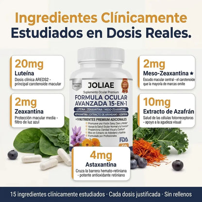 Joliae Fórmula Avanzada para el Contorno de Ojos 15 en 1