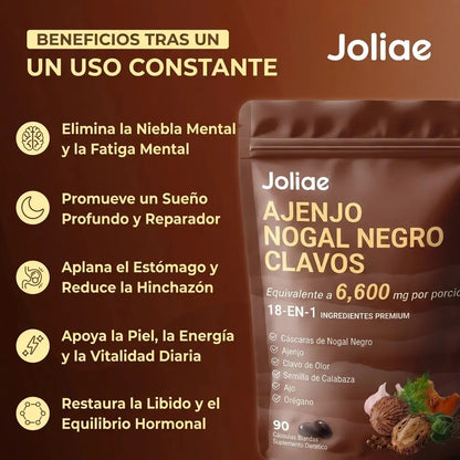 Elimine Parásitos Y Larvas Ocultas En Solo 14 Días Con Clavos De Olor De Ajenjo Y Nogal Negro