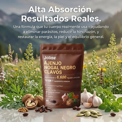 Elimine Parásitos Y Larvas Ocultas En Solo 14 Días Con Clavos De Olor De Ajenjo Y Nogal Negro