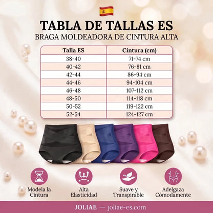 Faja Modeladora de Alta Cintura con Control Abdominal Sin Costuras