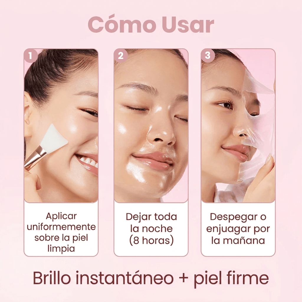 Mascarilla Envolvente Nocturna de Colágeno