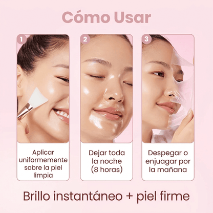 Mascarilla Envolvente Nocturna de Colágeno