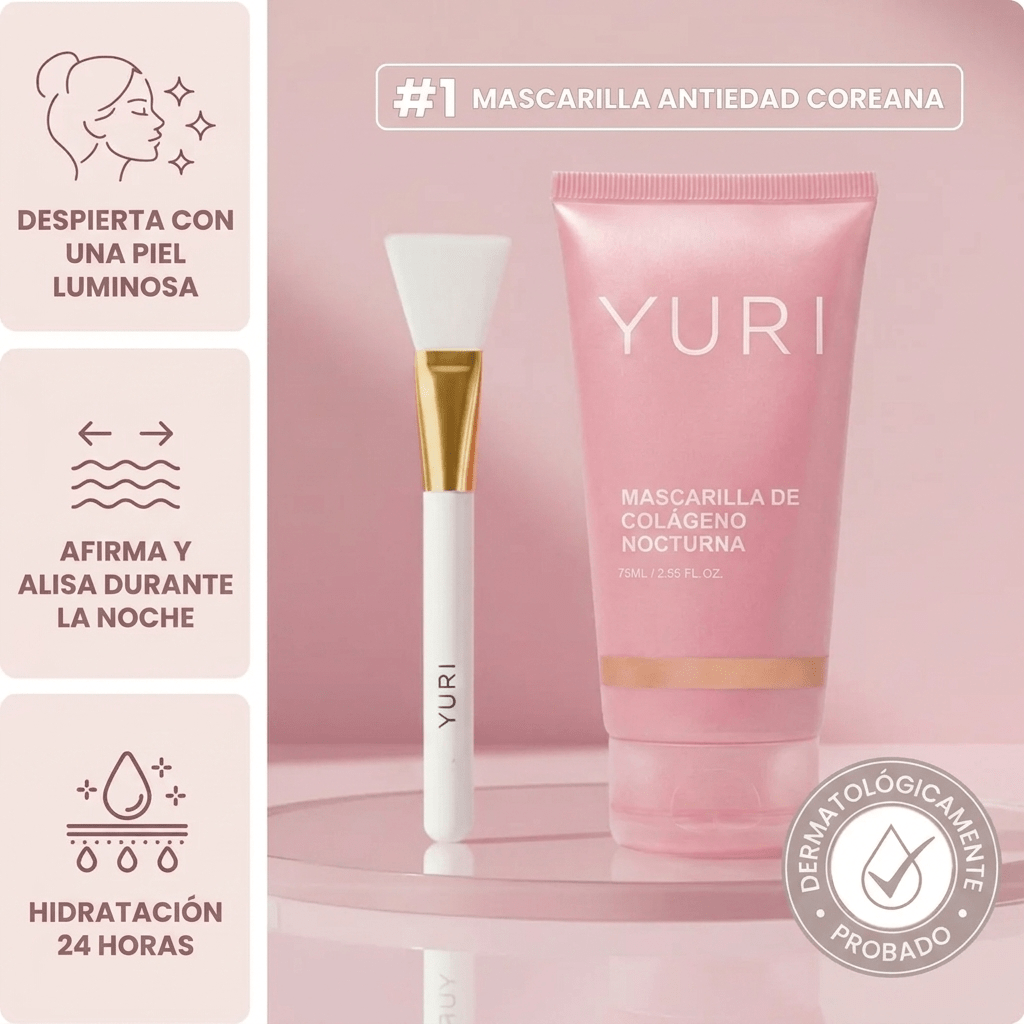 Mascarilla Envolvente Nocturna de Colágeno