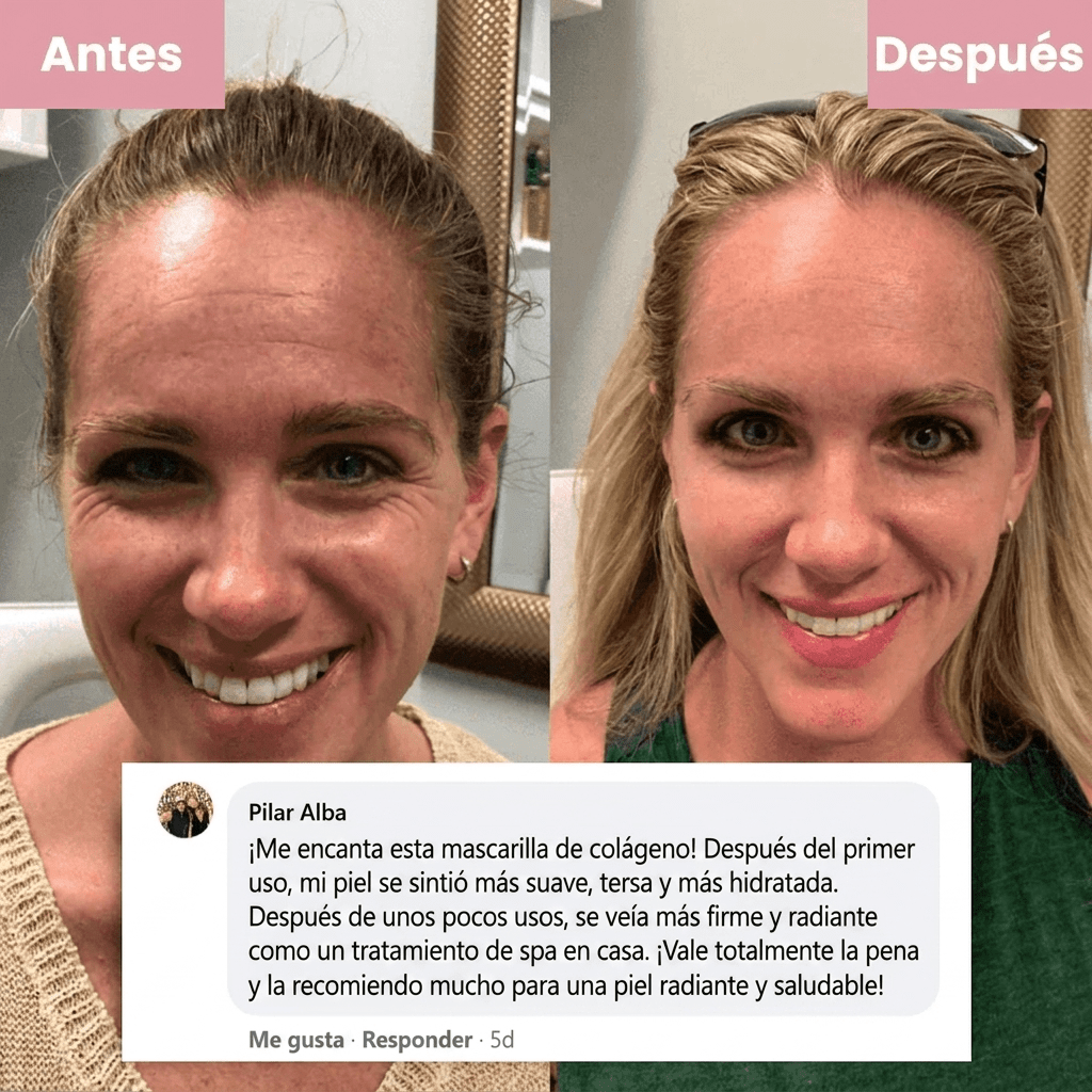 Mascarilla Envolvente Nocturna de Colágeno