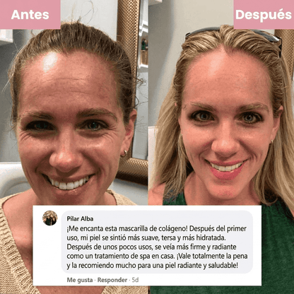 Mascarilla Envolvente Nocturna de Colágeno