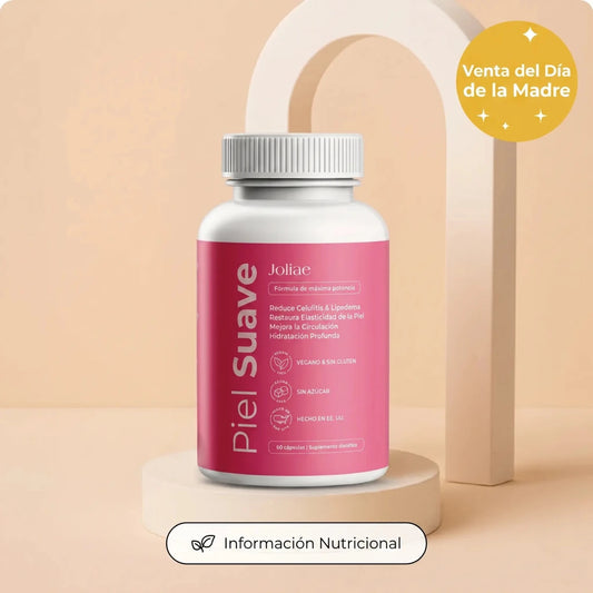 Cápsulas De Máxima Potencia Anticelulitis Y Lipedema | Piel Suave De Joliae