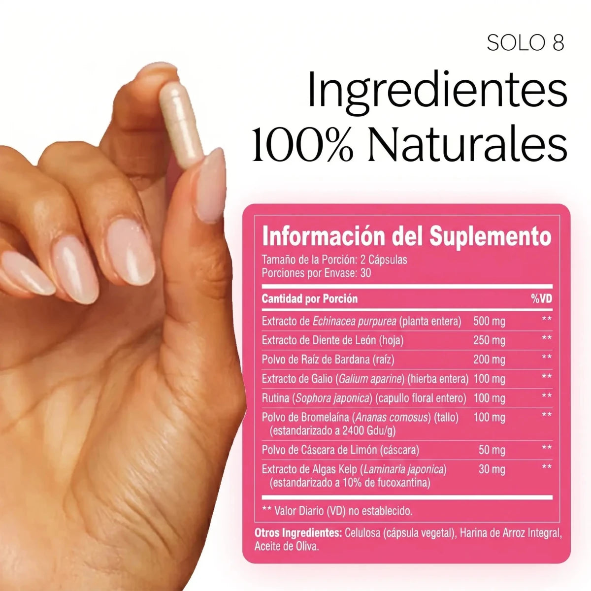 Cápsulas De Máxima Potencia Anticelulitis Y Lipedema | Piel Suave De Joliae