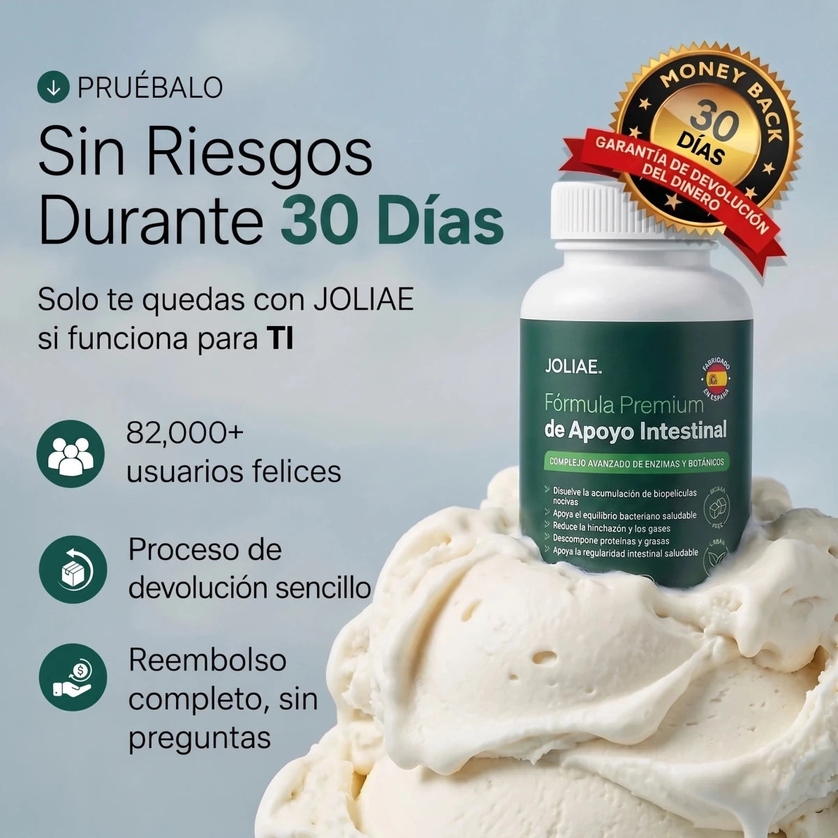 Nueva Fórmula De Máxima Potencia - Soporte Intestinal Premium De JOLIAE™