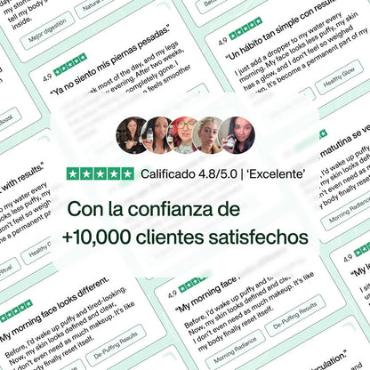 Sentirse más ligera y con menos hinchazón en 16 días o menos