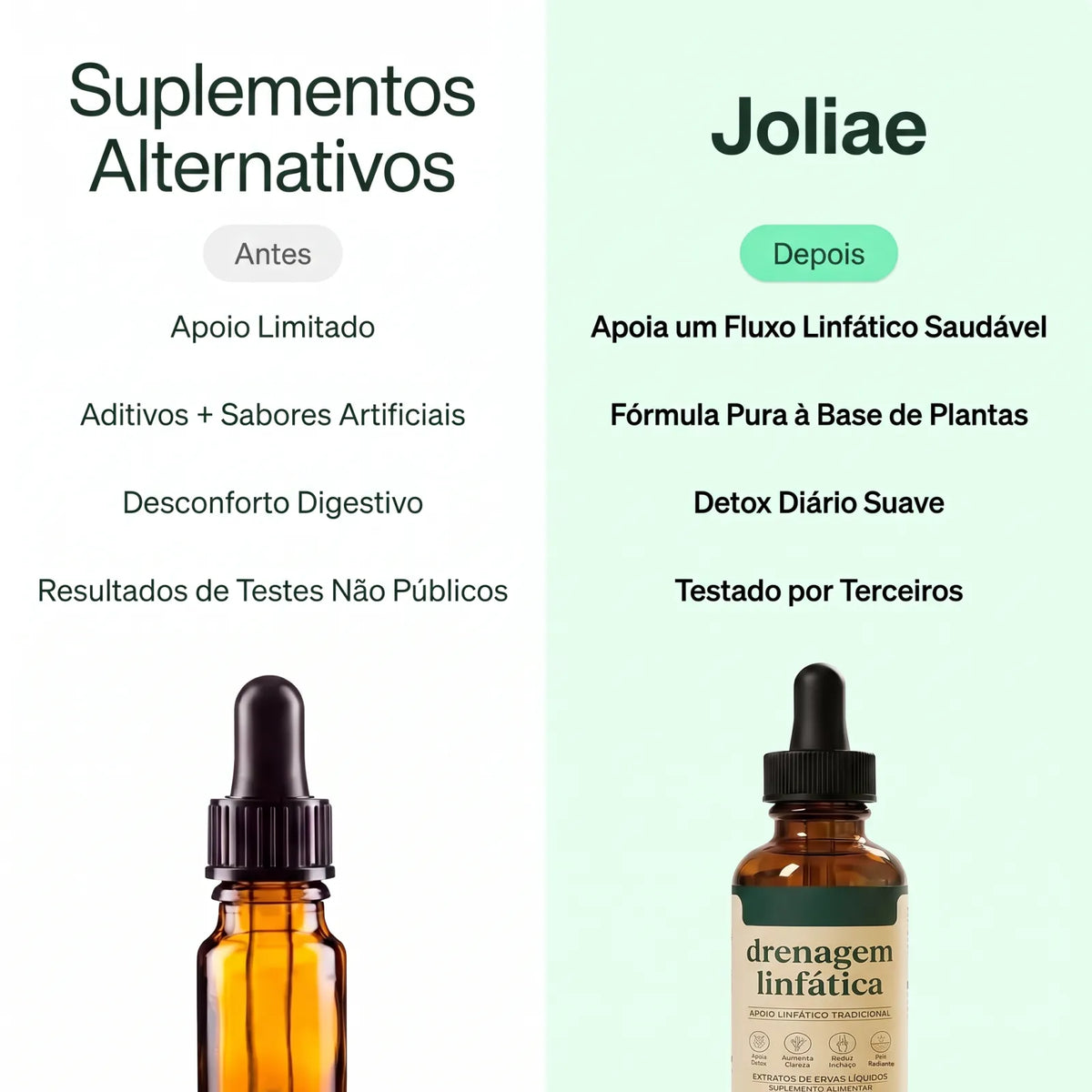 Joliae vs suplementos alternativos
